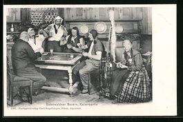 Unterwalden, Unterwaldner Bauern bei ein