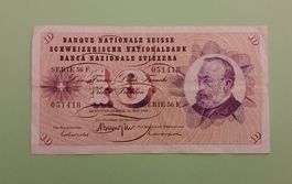 Schweizer Banknote 10.- Fr. (5. Serie)