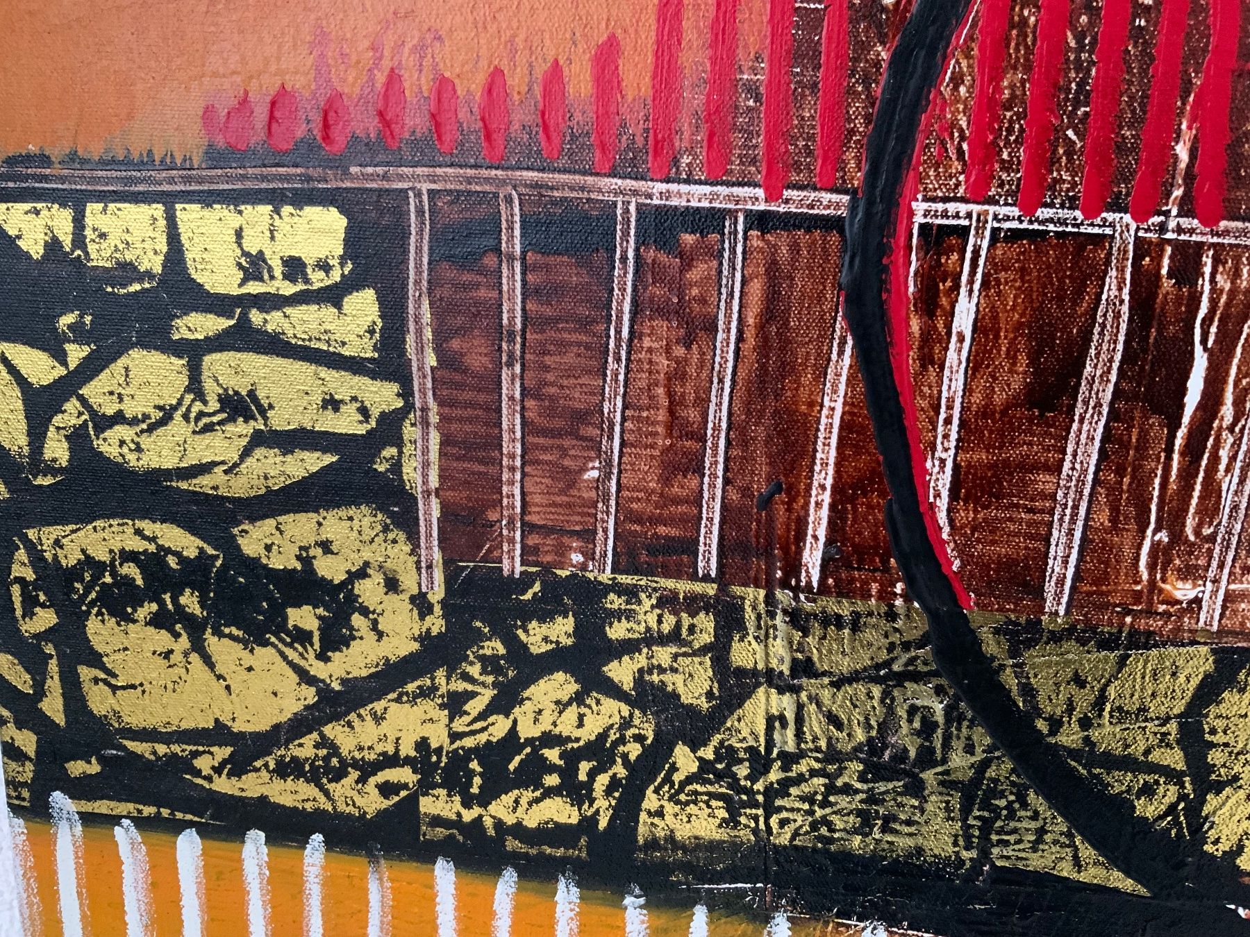 Dipinti: abstraktes Gemälde, moderne Kunst, Top Zustand – Nuovo (secondo la descrizione) da Kreuzlingen venduto da son_8cwm 3