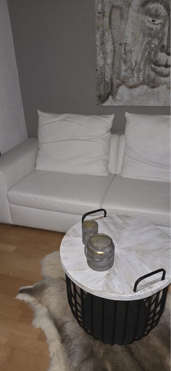 Sofas: Ecksofa weiss Leder – Gebraucht aus Zeihen von domtsche 4