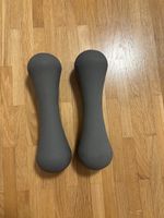 Hanteln Finnlo Set 2x 2kg grau guter Zustand gebraucht