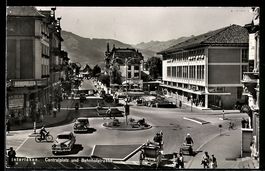 Interlaken, Centralplatz und Bahnhofstra