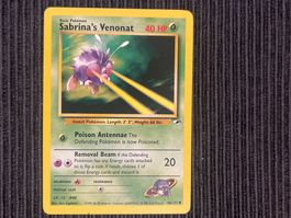 Pokemon Sabrina‘s Venonat Non Holo Gym Challenge NM