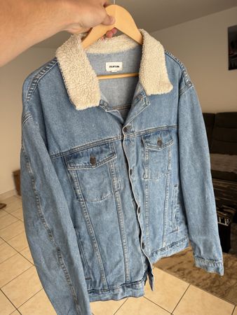 Veste en jean fourrée FOURTURN, idéale pour l'hiver!