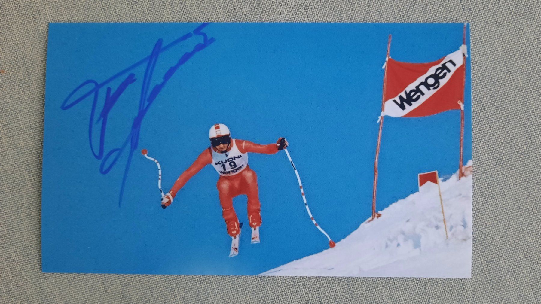 Autogramme: Autogramm Franz Klammer – Gebraucht aus Schmerikon von Olympia04
