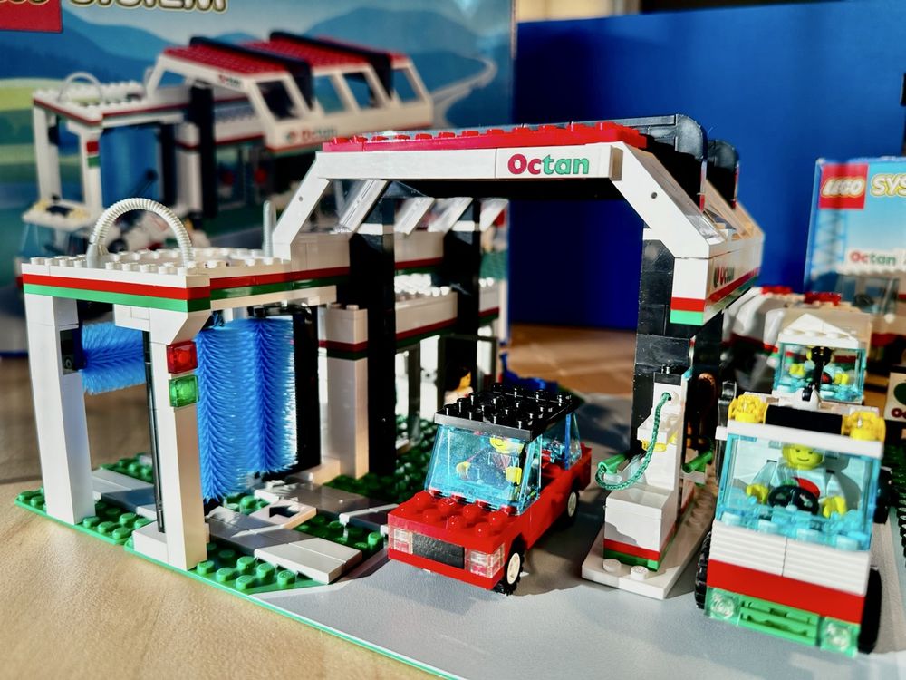 Lego 6397 + Lego 6594 Gas N’ Wash Express + Tanklaster (Neu (gemäss ...