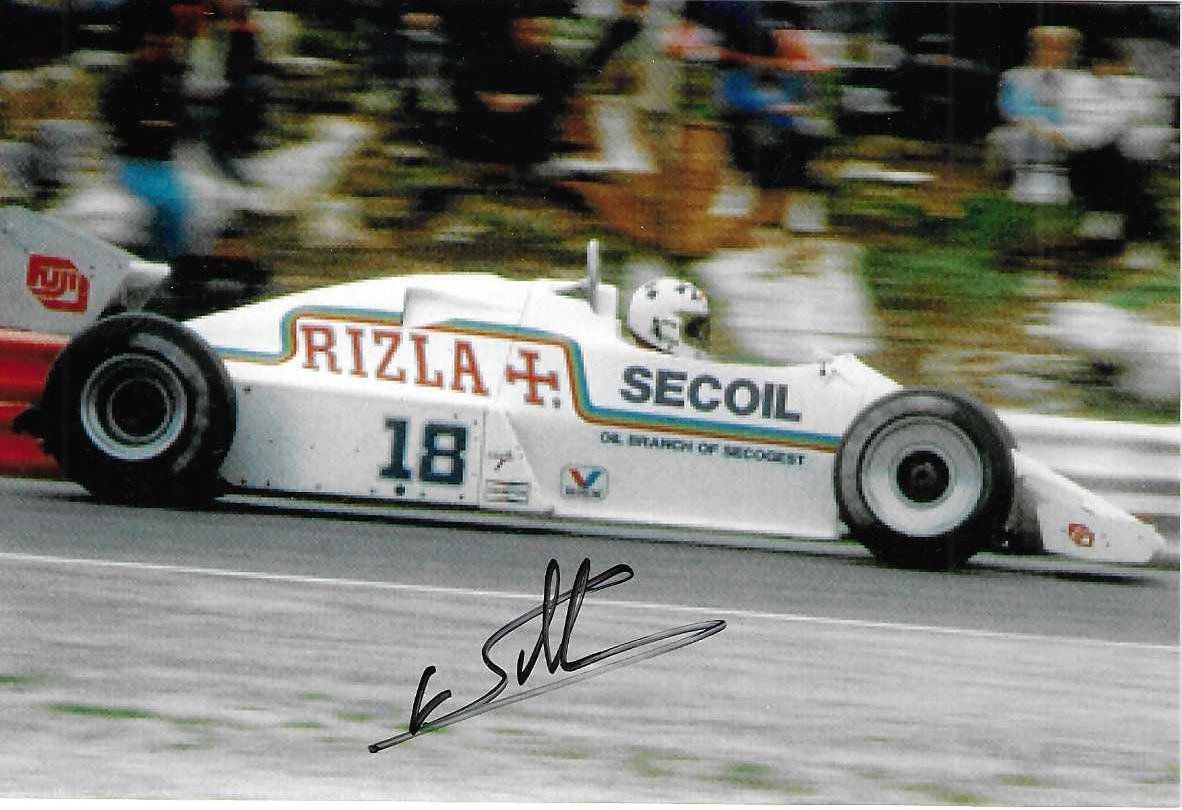 Autografi: Schlesser, RAM 1983 original signiert! – Usato da Grünenmatt venduto da F1Racing-Switzerland