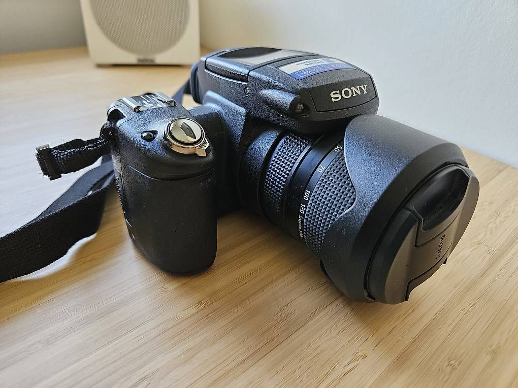 Fotocamera: Digitalkamera Sony DSC R1 mit robuster Tasche – Usato da Bühler venduto da ahu_bf9n