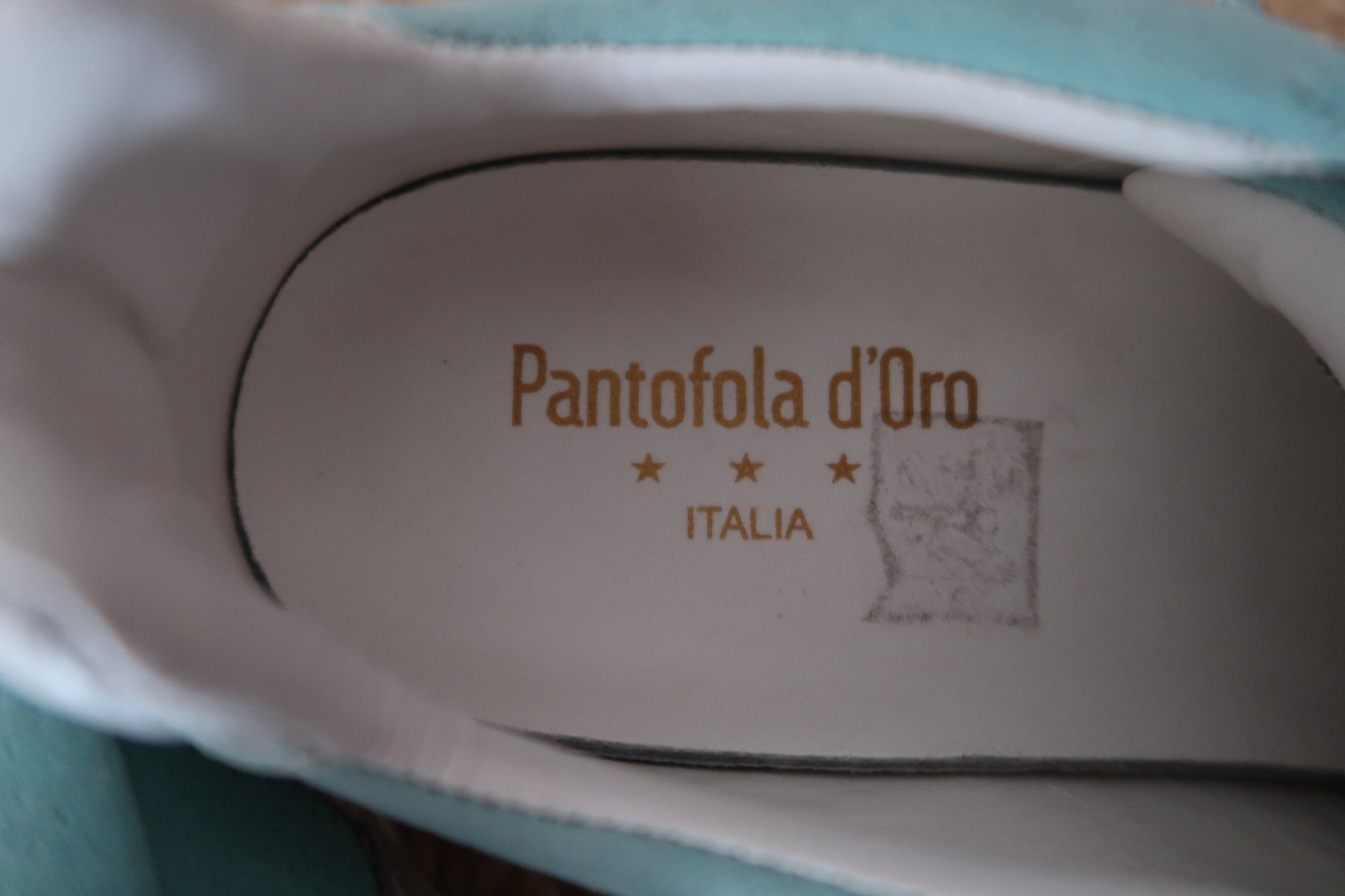 Scarpe da donna: Baskets Pantofola d'Oro turquoise - 39 – Nuovo (secondo la descrizione) da Lausanne venduto da Etoile96 7