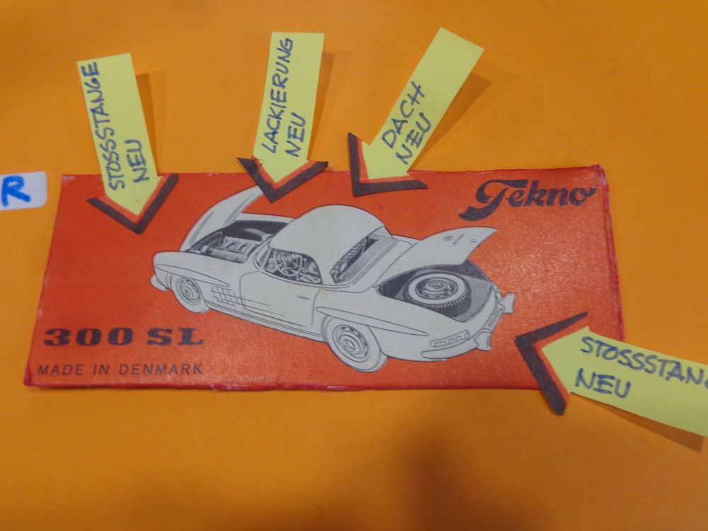 Mercedes SL fabriqué par Maisto (no Dinky Toys) (Neu und