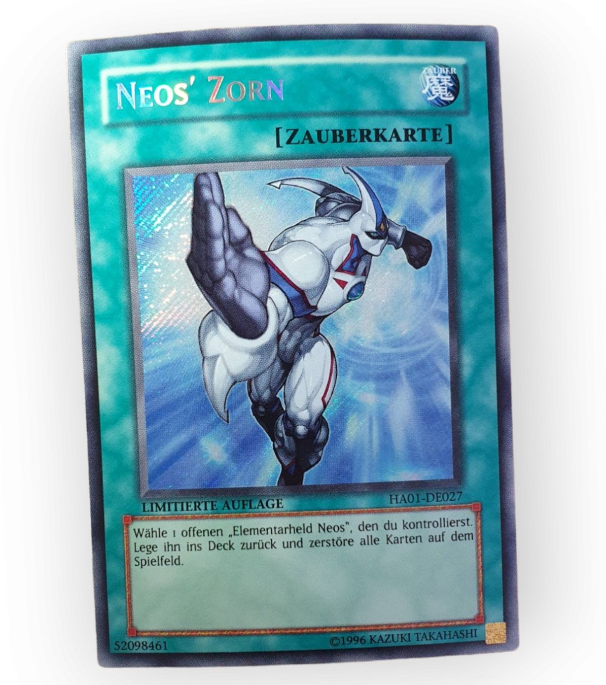 Yugioh Sammelbilder & Trading cards: Yu-Gi-Oh Neos' Zorn – Gebraucht aus Langenthal von SecondChanceShop