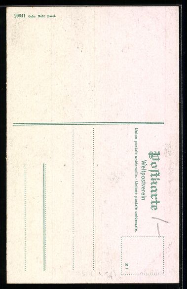 Cartoline postali: AK Basel, Freiestrasse mit Damen-Salon – Usato da Berlin venduto da bartko-reher 1