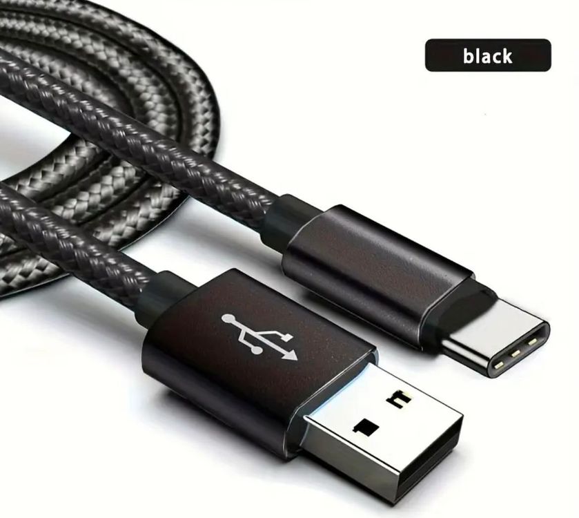 1m / USB-C Kabel, Neuwertig, Schnellladekabel für Android (Neu und ...