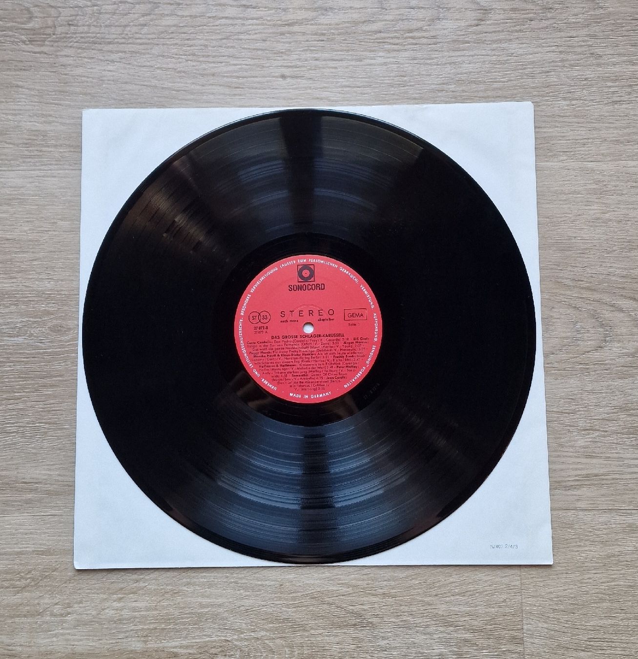 Dischi in vinile: Das grosse Schlager Karussell - Vinyl Schallplatte – Usato da Fischingen venduto da RWB6 3