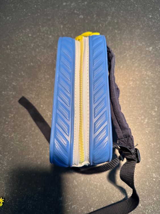 Rarität original Crocs Rucksack blau gelb weiss mit Anhänger (Neu ...