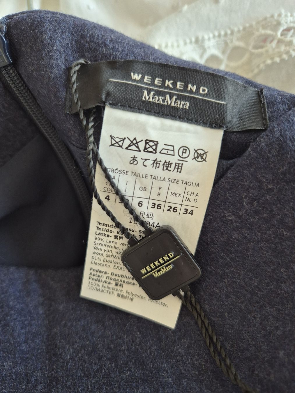 Vestiti: Max Mara navy wool dress size xs – Usato da Zürich venduto da mar_cz7s 2