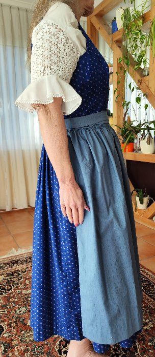 Vestiti: Kärntner Dirndl blau der Marke Original Trostmann – Nuovo (secondo la descrizione) da Hunzenschwil venduto da MuellerAarau 1