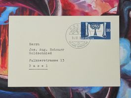 CL31 Carte Postale + Timbre Suisse 1948