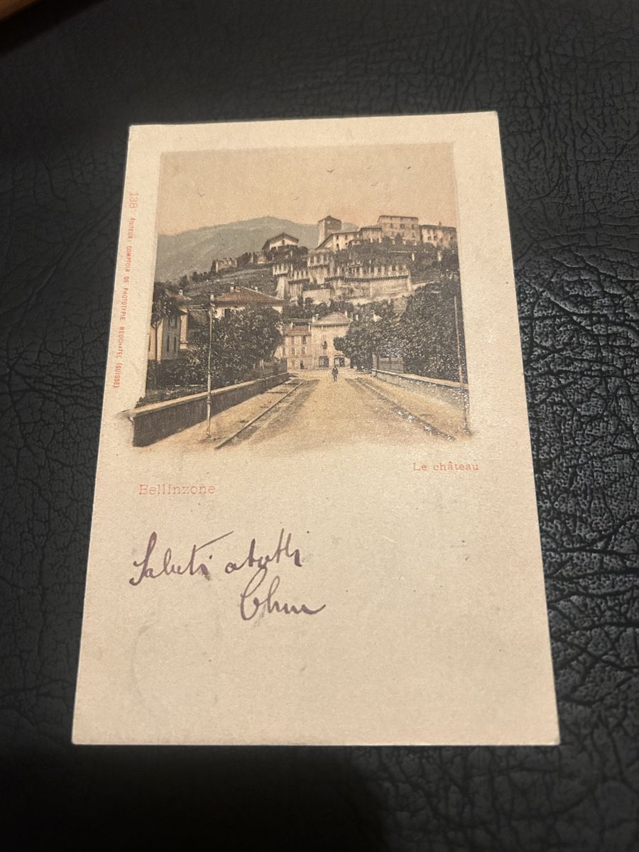 Cartes postales: Bellinzona 1900 – D'occasion à Breganzona par Milesbo