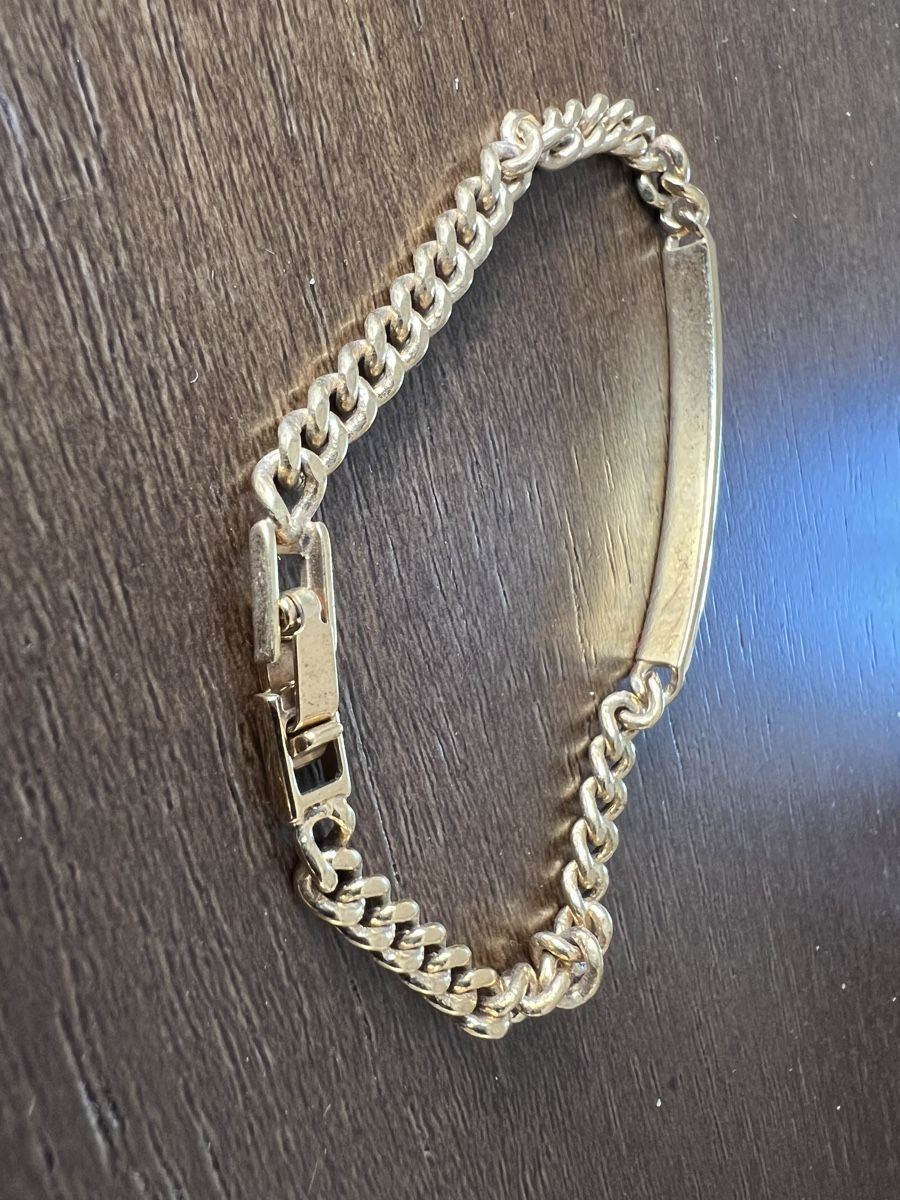 Saint Laurent Bracciali & Braccialetti: Saint Laurent Paris Armband, goldfarben – Nuovo (secondo la descrizione) da St. Gallen venduto da sih_2z86 2