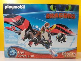 PLAYMOBIL 70727 Dragons Drag. Racing Hicks und Ohnezahn NEU