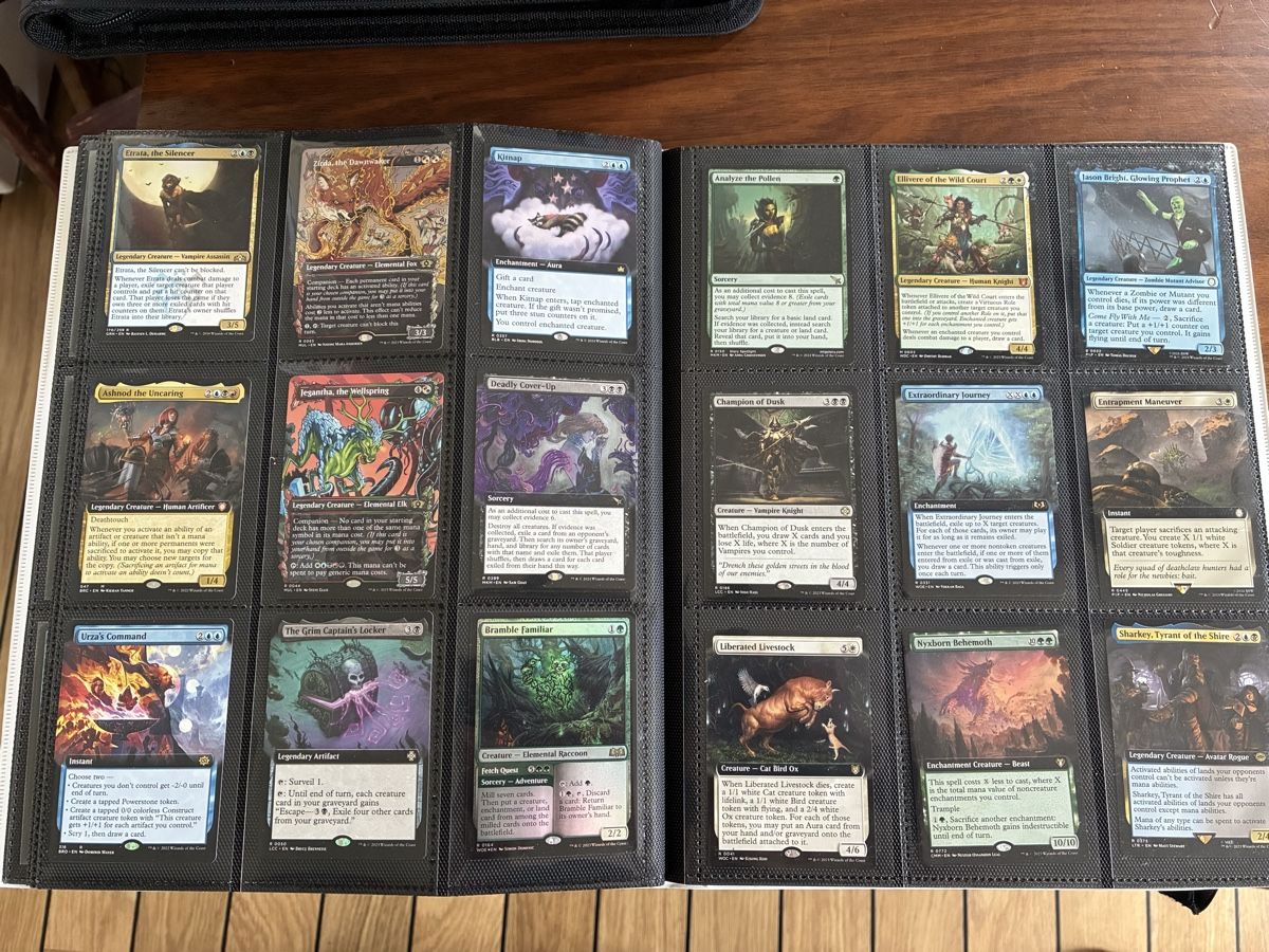 Magic The Gathering Carte collezionabili: MTG: 360 Rares im UltraPro Binder – Usato da Basel venduto da leinaz 6