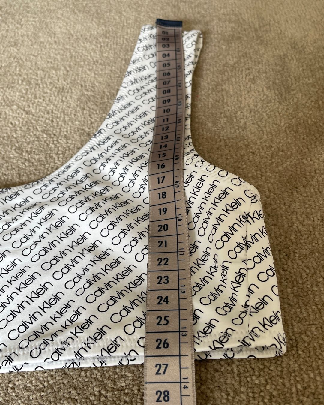 Calvin Klein Costumi da bagno & Bikini: Maillot de bain Calvin Klein NYC blanc, taille S – Nuovo (secondo la descrizione) da Jussy venduto da Retrove 3