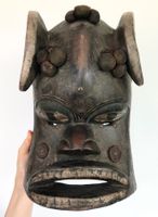 Rarität ausdrucksstarke alte Guere Maske Liberia Höhe 37cm