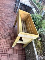 Vegtrug Pflanztrog Holz Natur | 103 × 46 × 80 cm