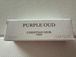 Christian Dior Purple Oud Probe 1,2 ml neu
