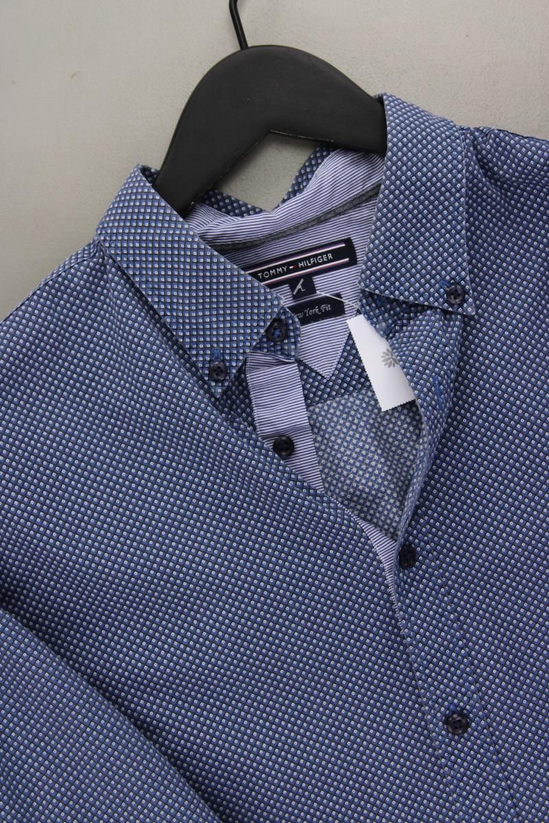 Camicie: Tommy Hilfiger Langarmhemd Gr. L blau – Usato da Neustadt an der Waldnaab venduto da SecondLifeFashion 1