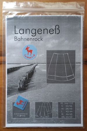 Papier-Schnittmuster "Langeneß" von schnittreif, neu & OVP
