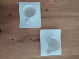 Villeroy & Boch Tassen-Set mit Untertellern