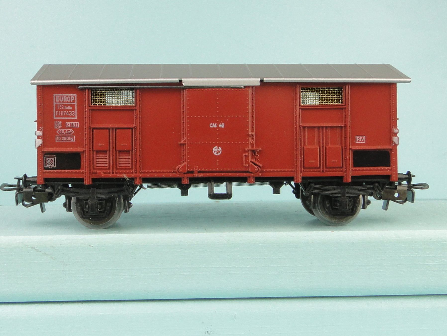 Märklin Modellini di ferrovie: Märklin 4550 FS Güterwagen – Usato da Bülach venduto da cann11 1