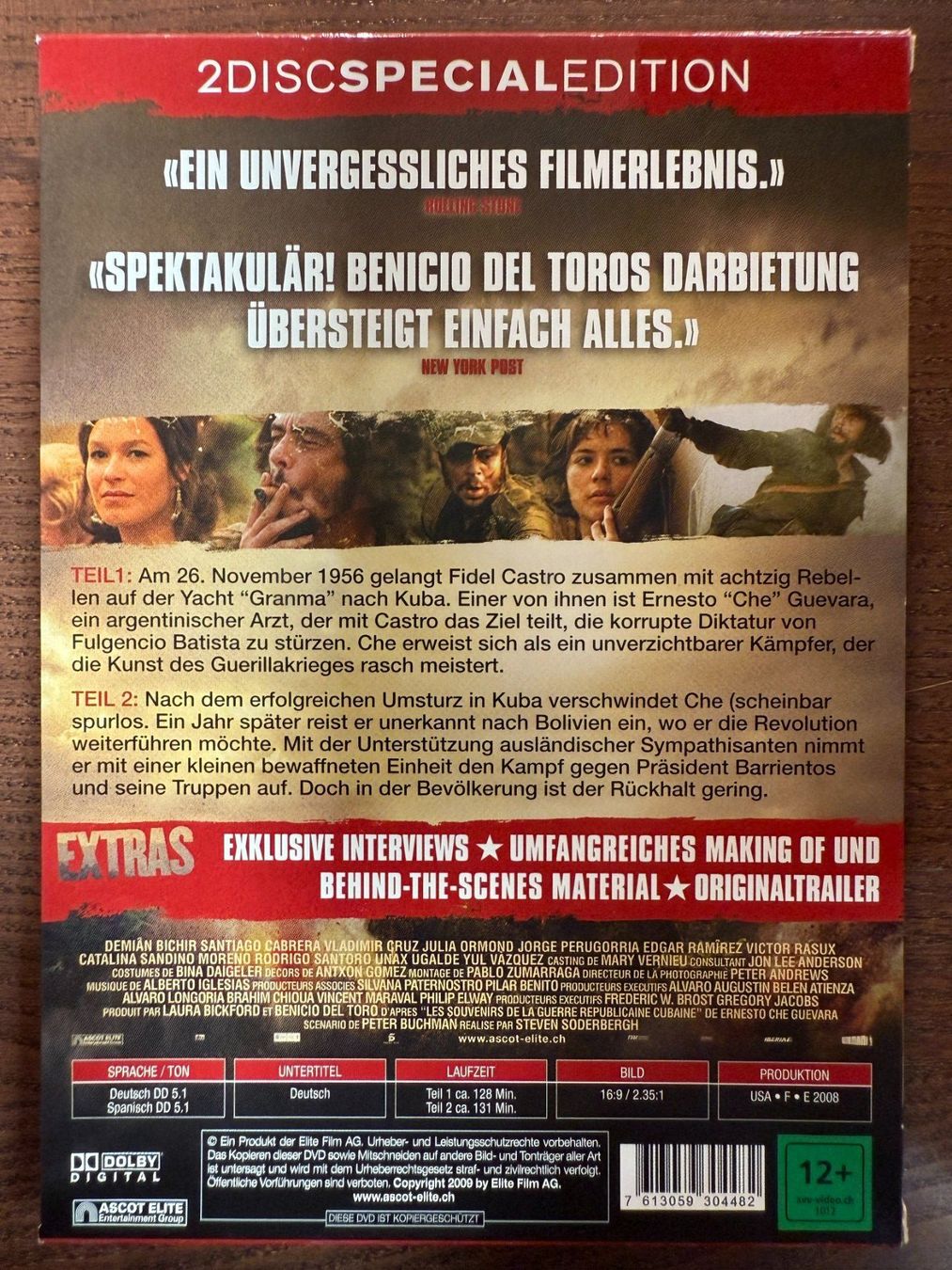Tutti i DVDs: Che - Teil 1 & 2 – Usato da Zürich venduto da FilmFreunde 1