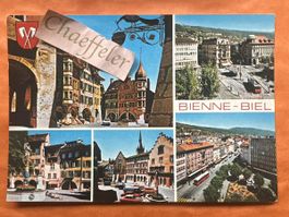 1981 Bienne-Biel mit Briefmarke, guter Zustand