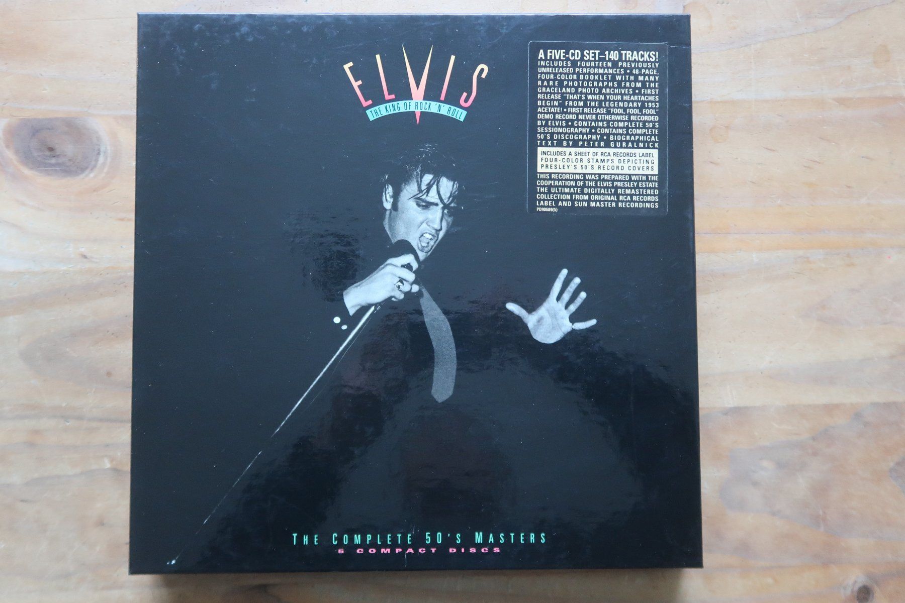 CD: ELVIS PRESLEY - THE COMPLETE 50'S MASTERS - 5x CD BOXSET – Usato da Basel venduto da Patiscat