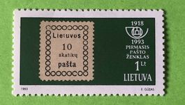 BRIEFMARKEN AUS  Litauen UNGESTEMPELT  Siehe Original Fotos.