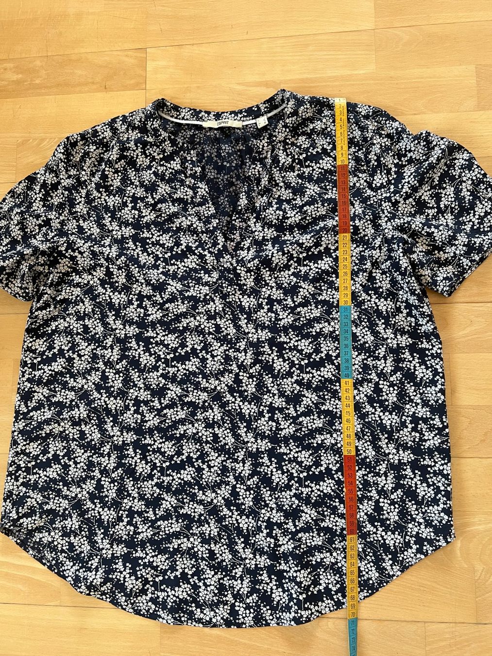 Esprit Camicette: ESPRIT Damen Bluse, Gr. L, Dunkelblau – Usato da Worb venduto da farben20zauber 3