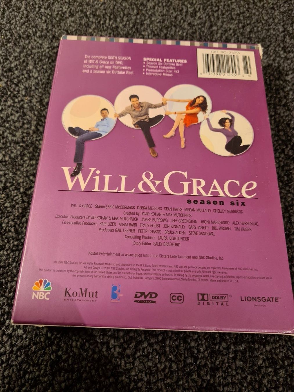 Tutti i DVDs: WILL & GRACE STAFFEL 6 – Usato da Ruswil venduto da jan_bxl5 1