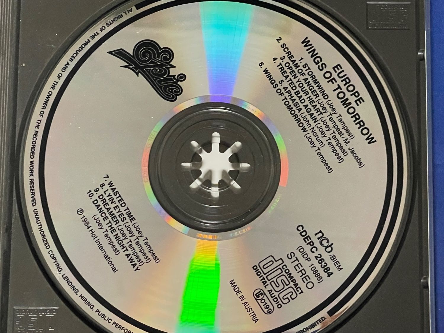 CDs: Europe – Gebraucht aus Muri b. Bern von AdidasCollector 1