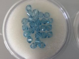 Swarovski Glasschliffperlen 4mm, Farbe Aqua 50 Stk.