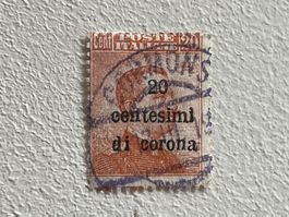 Italia Briefmarke