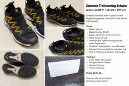 Salomon Trailrunning-/Outdoorschuhe-Grösse 46 (UK 11/US12.5)