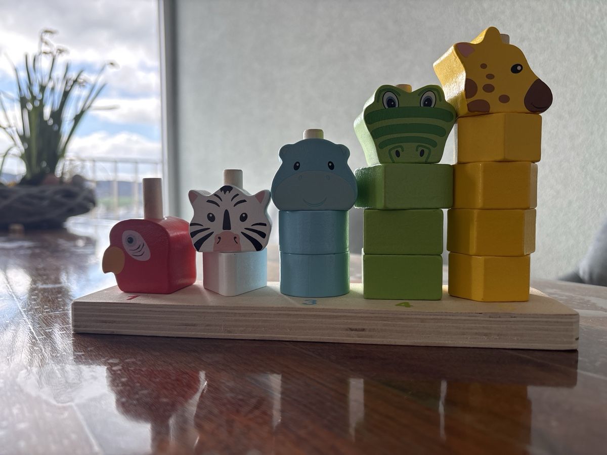 Giocattoli: Wooden Stacking Animals Toy 1+ – Usato da Oberengstringen venduto da tal_t5f9 1