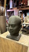Dekorative Büste, Vintage Messing Skulptur. Kunstobjekt