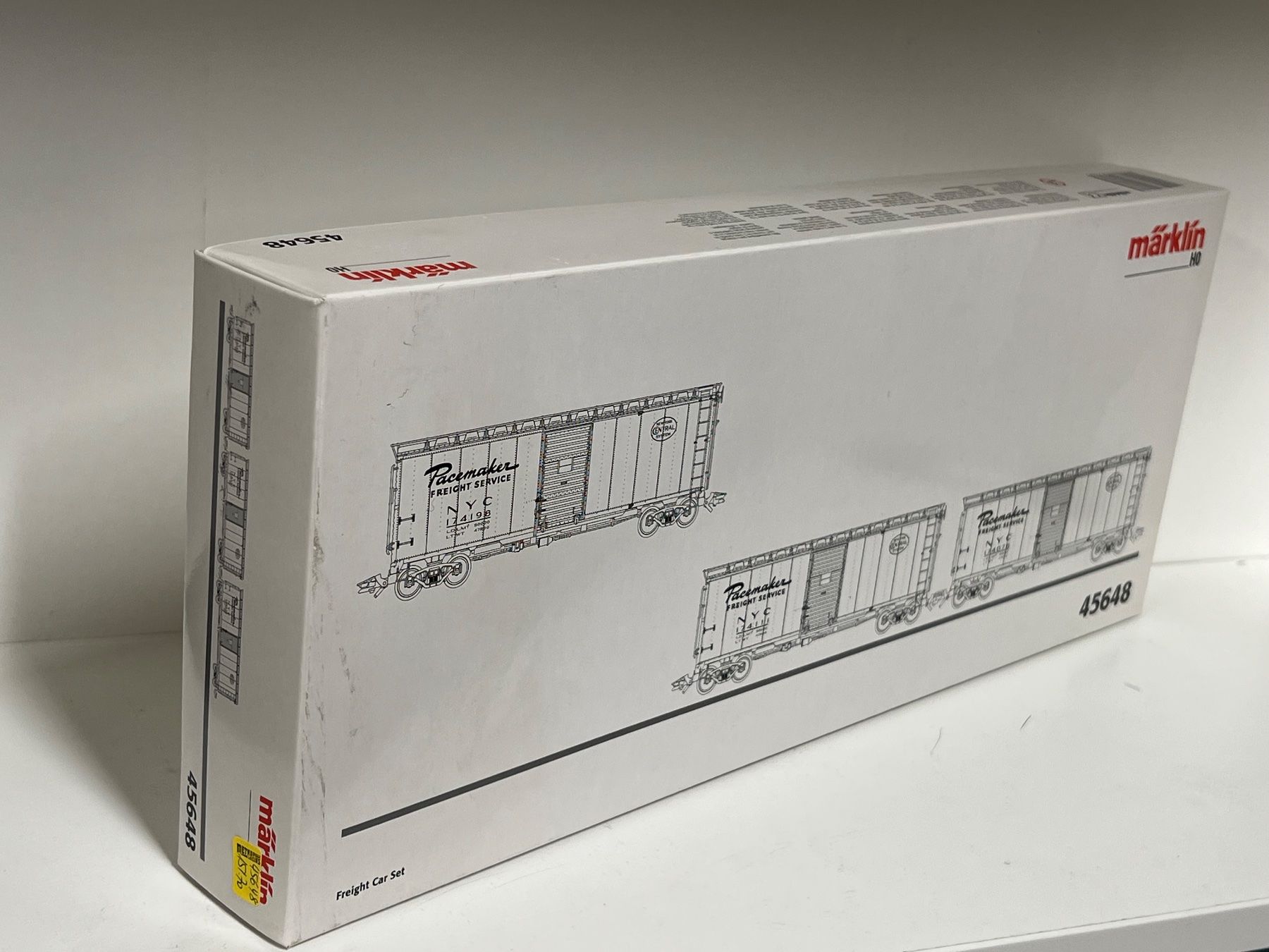 Märklin Trains électriques: Märklin 45648  Freight Car Set Pacemaker NYC  H0 AC – Neuf (Voir description) à Neuenhof par ludovicco 8