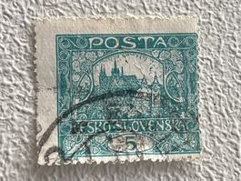 Ceskoslovensko Briefmarke