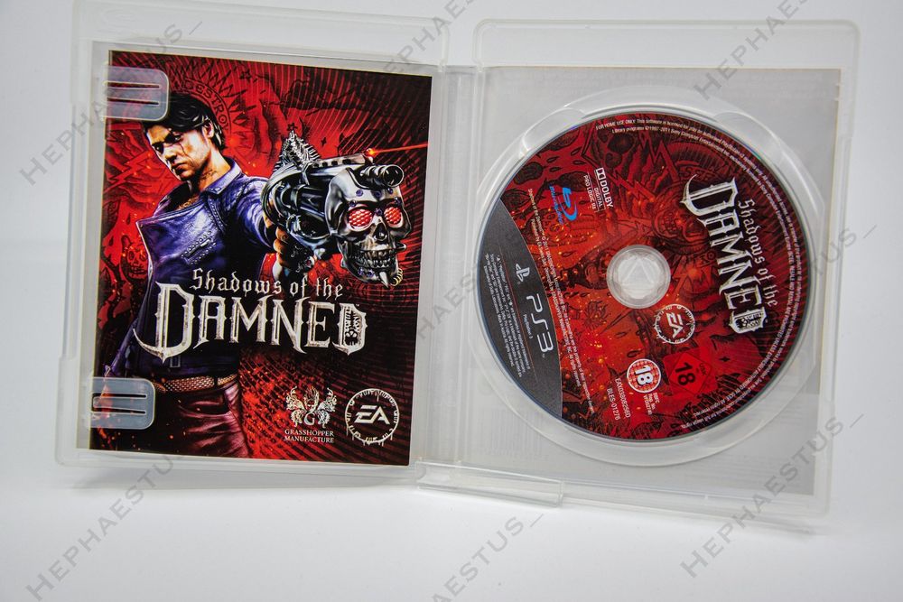 Shadows Of The Damned - Jeu PS3 Complet Version Asiatique (PAL), En Bon état, Boîtier Et Instructions Inclus