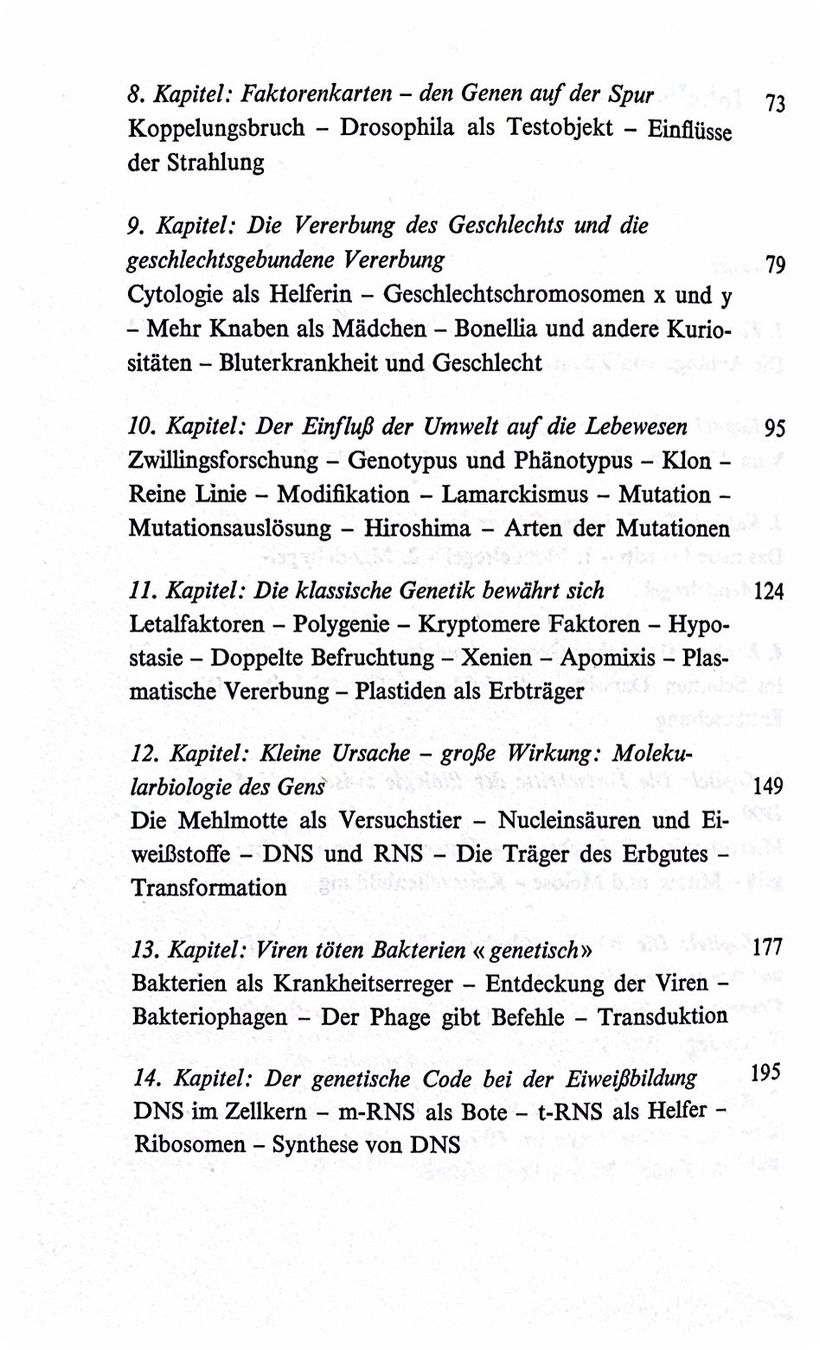 Libri: Vogt Hans-Heinrich, Das programmierte Leben – Nuovo (secondo la descrizione) da Sarnen venduto da Livres 5